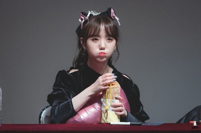 러블리즈 케이 포니테일.gif | 인스티즈