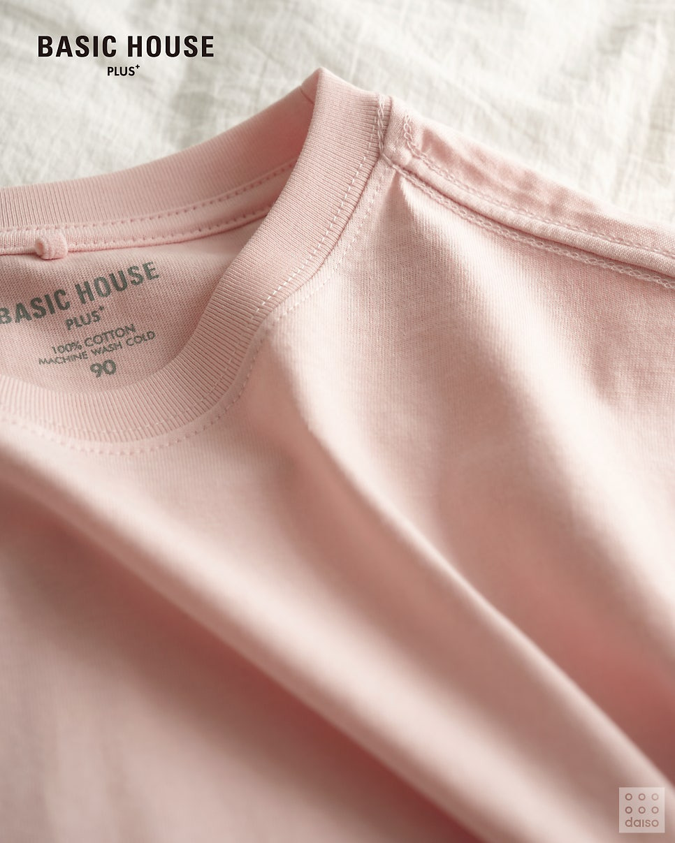 다이소 X 베이직하우스 면티셔츠 출시 | 인스티즈