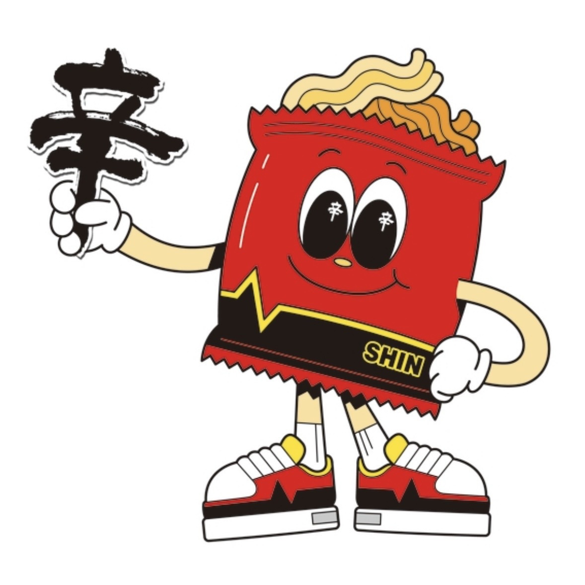 농심에서 공개한 신라면 캐릭터 'SHIN'.........jpg | 인스티즈