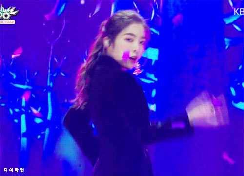 올백으로 묶어도 예쁜 아이린.gif | 인스티즈