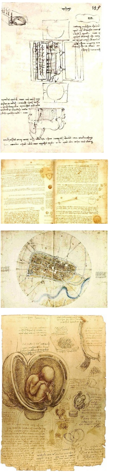 스압주의) 레오나르도 다빈치의 노트 필기와 숨겨진 비밀.jpg | 인스티즈