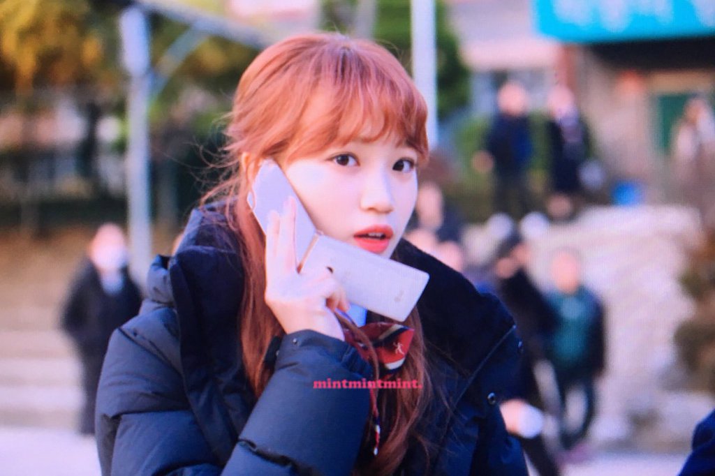 [아이즈원] 오늘 수능 본 채원의 폴더폰 | 인스티즈