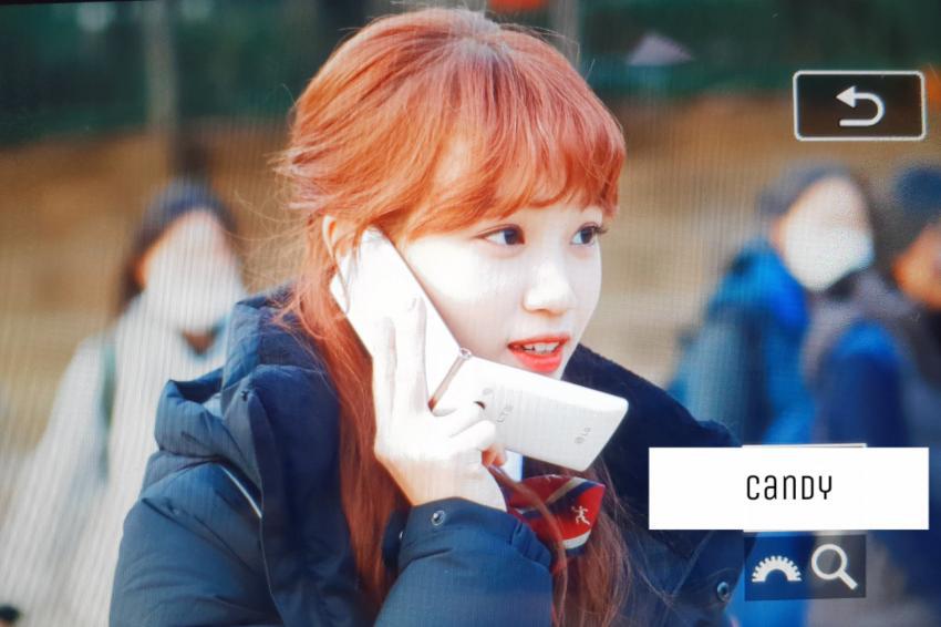 [아이즈원] 오늘 수능 본 채원의 폴더폰 | 인스티즈