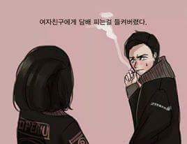 여자친구가 담배를 피지 말라는 이유 | 인스티즈