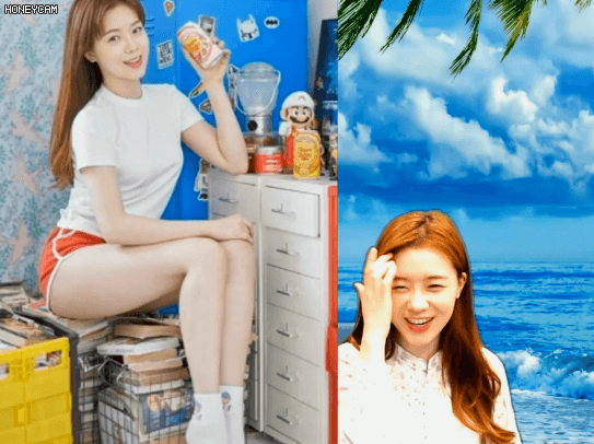 인터넷 방송 게스트로 출연한 밸리댄스녀.jpgif | 인스티즈