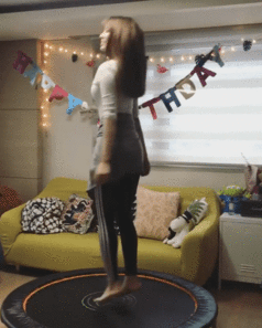 트램폴린 뛰는 최연수.gif | 인스티즈