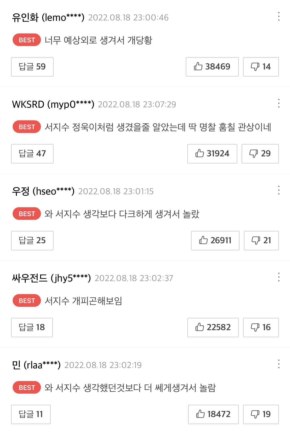 최근에 여론이 완전히 바뀐 세기말 풋사과 보습학원 서지수 | 인스티즈