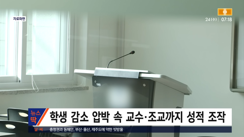 "학과 폐지 막으려"...대리시험 쳐준 교수님들 | 인스티즈