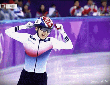 레드벨벳 슬기가 생각나는 최민정 웃는 모습.gif | 인스티즈