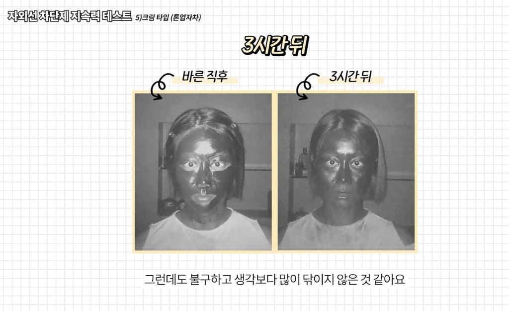 아침에 선크림 바르면 저녁까지 얼마나 남아있을까(UV카메라 실험) | 인스티즈