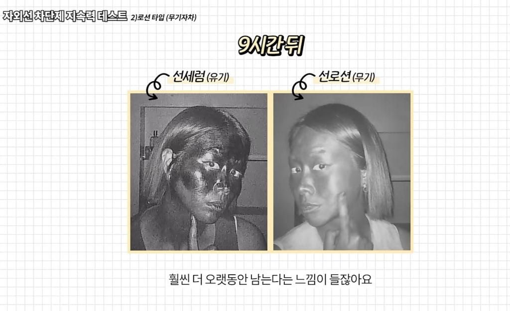 아침에 선크림 바르면 저녁까지 얼마나 남아있을까(UV카메라 실험) | 인스티즈