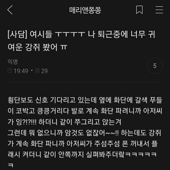 여시들이 사는 소소한 이야기(동물캡쳐 많음 ㅋ) | 인스티즈
