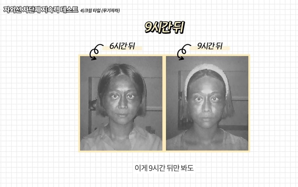 아침에 선크림 바르면 저녁까지 얼마나 남아있을까(UV카메라 실험) | 인스티즈