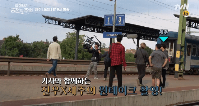알함브라 궁전의 추억 원테이크 장면 촬영 비하인드.gif | 인스티즈
