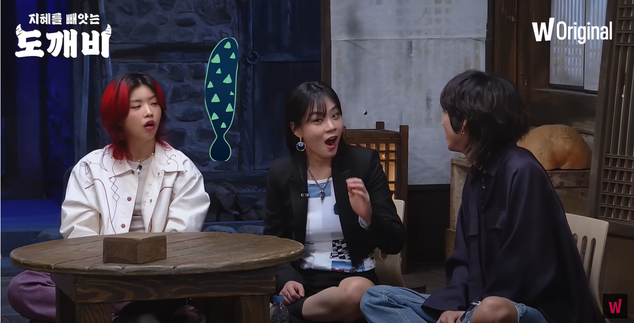 이승윤 나이 듣고 충격먹어서 굳은 아이키,비비.gif | 인스티즈