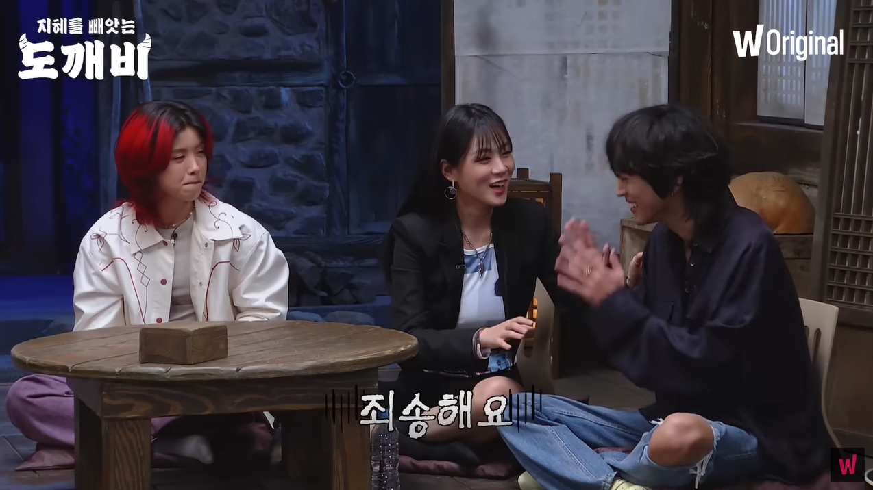 이승윤 나이 듣고 충격먹어서 굳은 아이키,비비.gif | 인스티즈