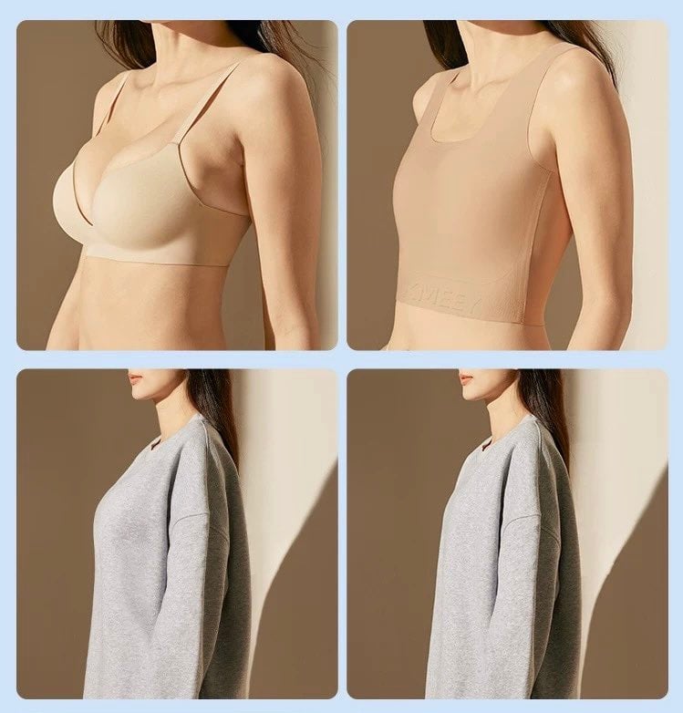 가슴을 평평하게 잡아줘서 옷핏을 본인 추구미에 가깝게 해준다는 미니마이저 브라 | 인스티즈