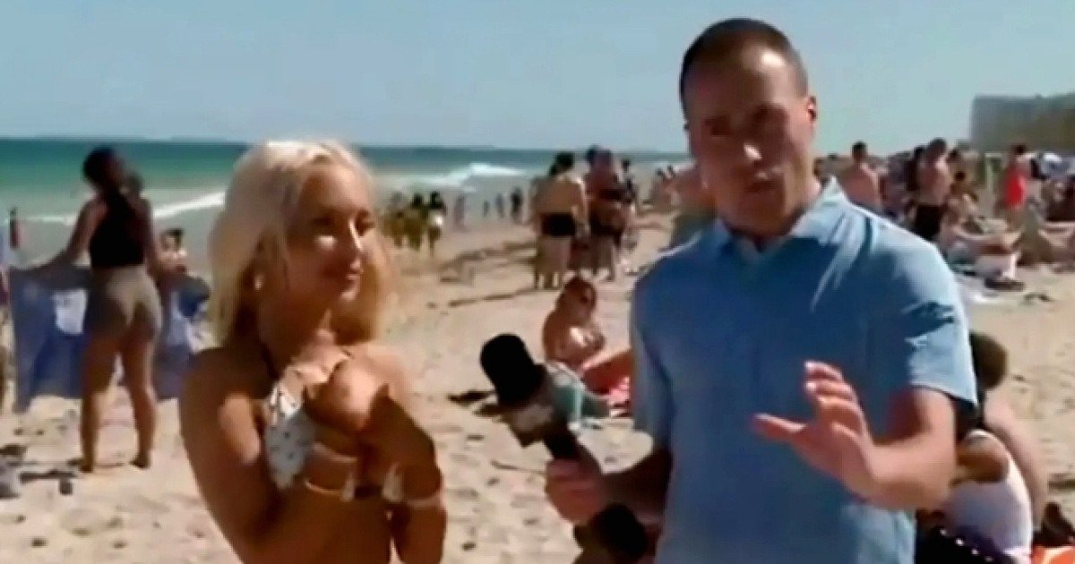 "전쟁? 모르겠고 비키니 입을래”… 美 봄방학 해변 인터뷰 발칵 [핫이슈] | 인스티즈