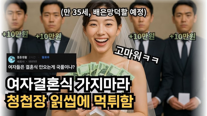 여사친 결혼식에는 축의금 내지마라 | 인스티즈