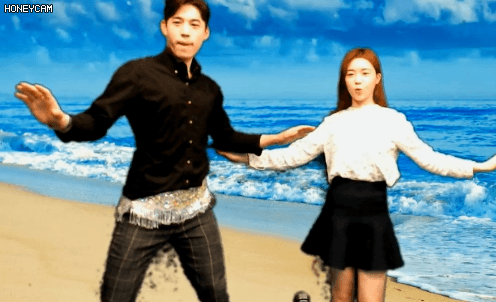 인터넷 방송 게스트로 출연한 밸리댄스녀.jpgif | 인스티즈