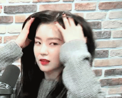 청순한 흑발 아이린.gif | 인스티즈