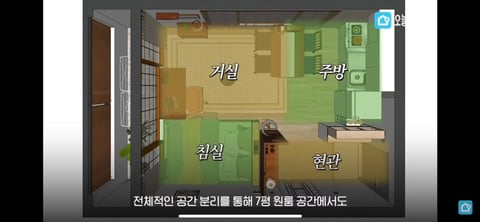 7평 원룸 신혼집에서 2명이 사는 방법 | 인스티즈