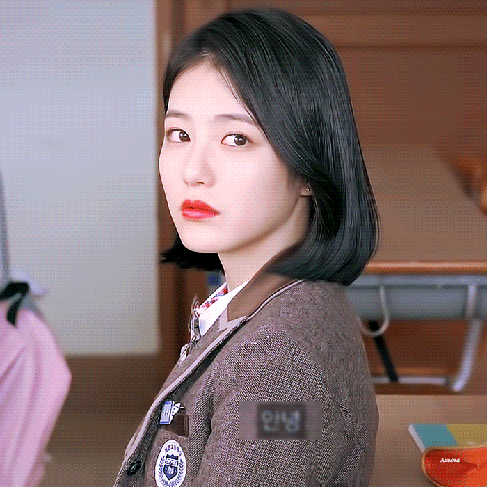 웹드 '에이틴' 단발머리 도하나"신예은" | 인스티즈