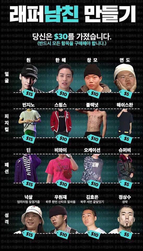 30달러로 래퍼 남친 만들기 | 인스티즈