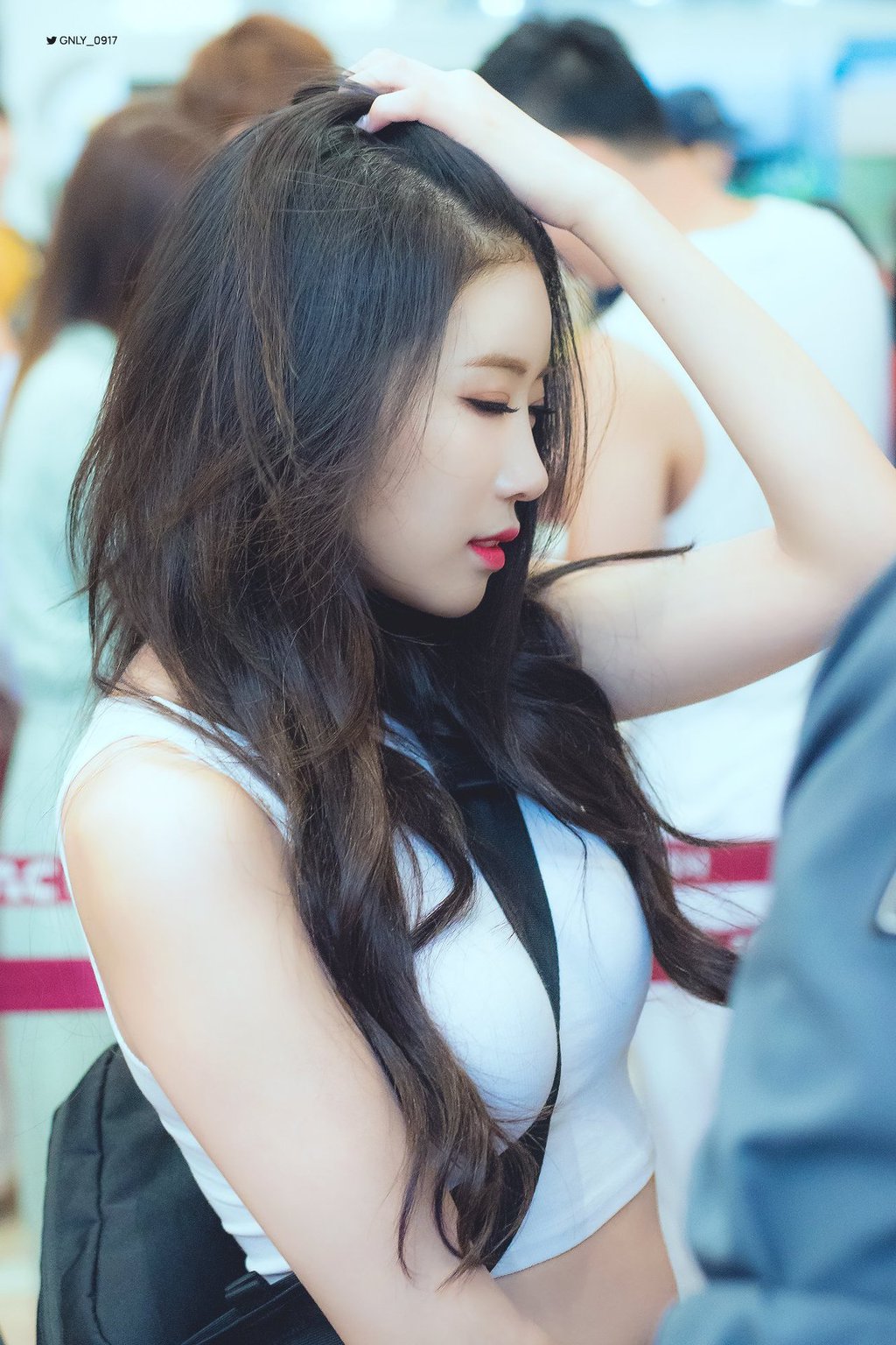 러블리즈 미주 일본용 공항패션 | 인스티즈