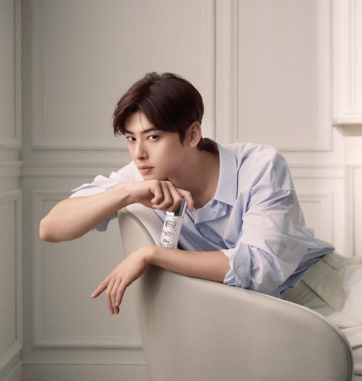 차은우 악세사리 싹 다 뺀 디올 | 인스티즈