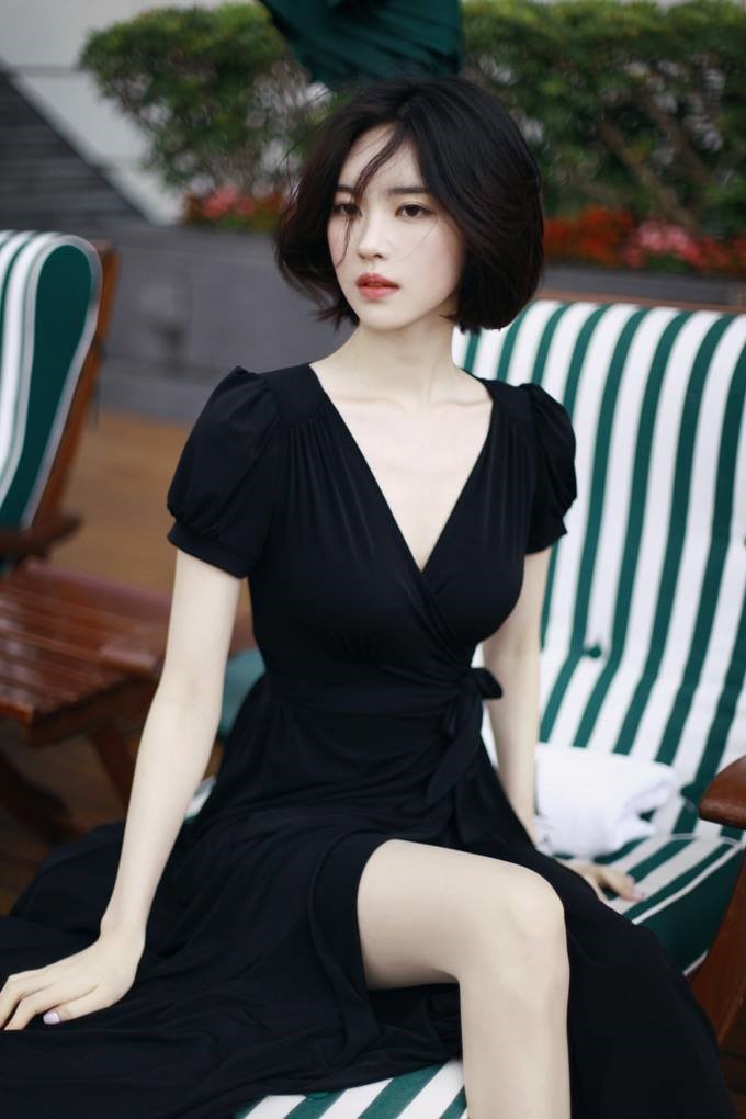 피팅모델 포토샵 전후.JPG | 인스티즈