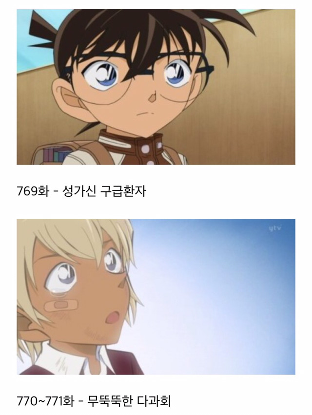 명탐정코난 14기 한국판 방영날짜와 방영목록 | 인스티즈