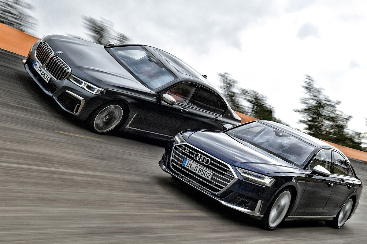 BMW M760Li vs 아우디 S8 | 인스티즈