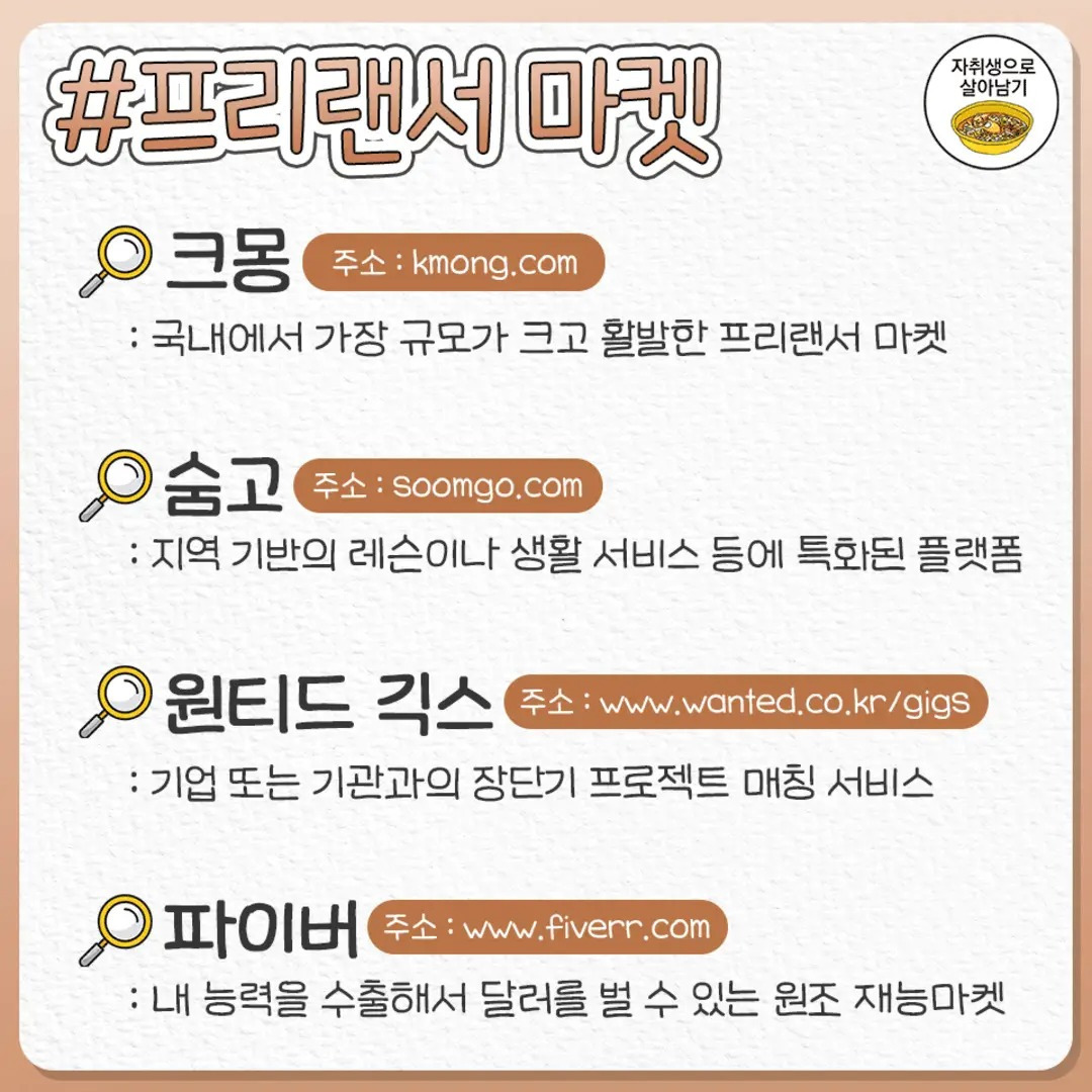 부업 시작 할 때 찐탱 유용한 꿀사이트 정리 | 인스티즈