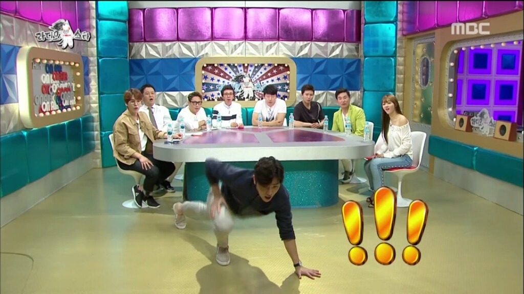 [라디오스타] 실수로 엉덩이를 심하게 노출한 뮤지컬배우 | 인스티즈