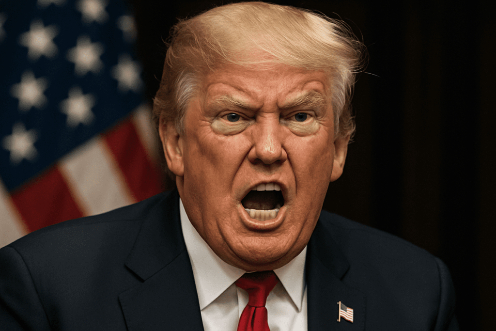 트럼프 화내는 모습.....jpg | 인스티즈