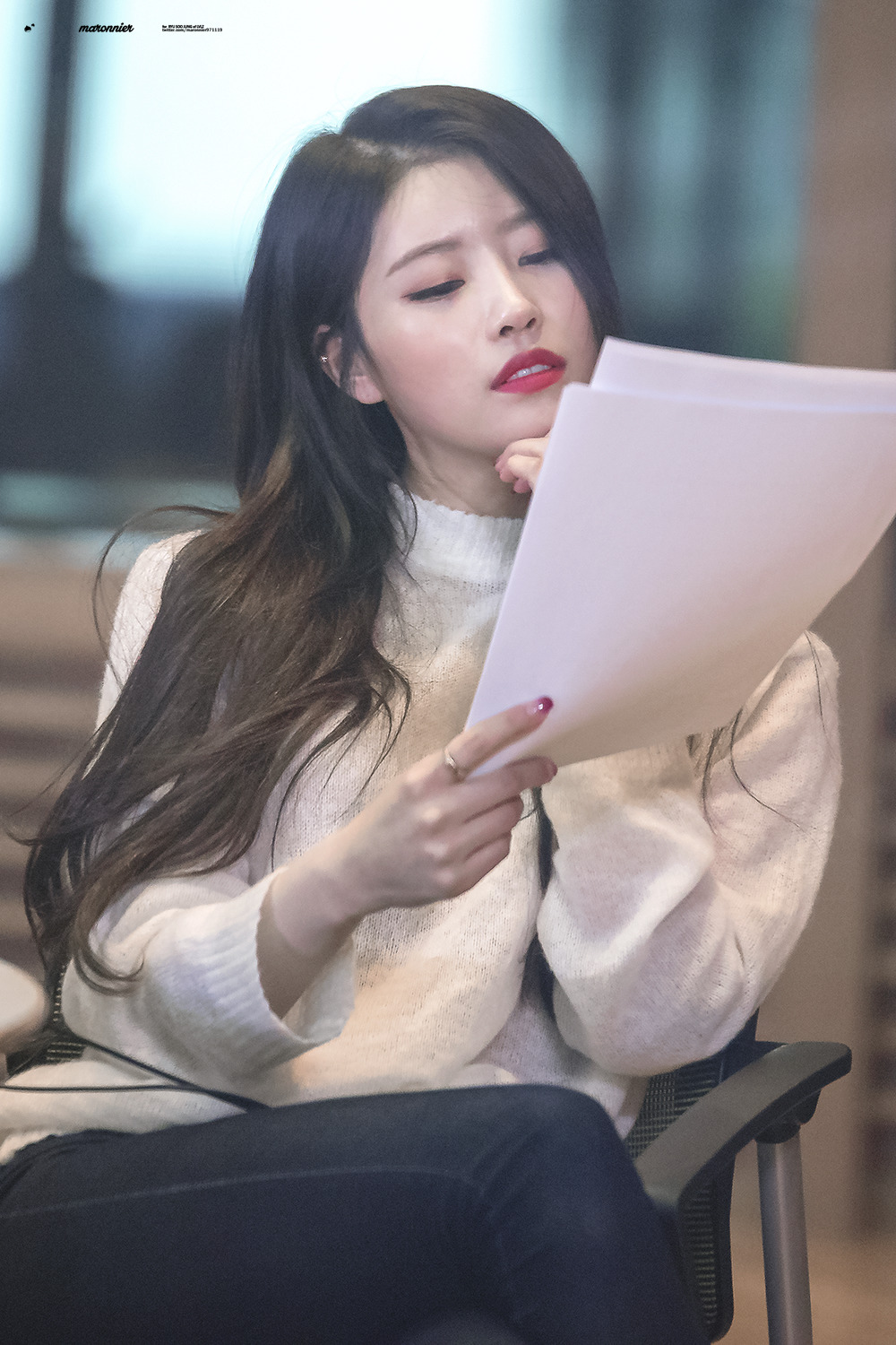 [러블리즈] 하루하루가 인내심 테스트 하는 것 같아서 미주 | 인스티즈