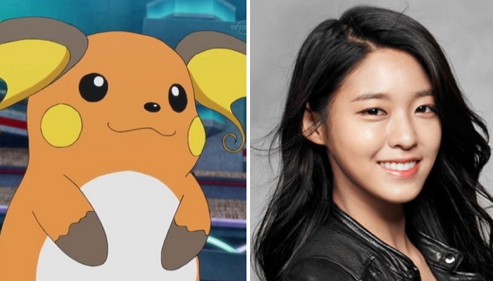 포켓몬 닮은 연예인 14명 | 인스티즈