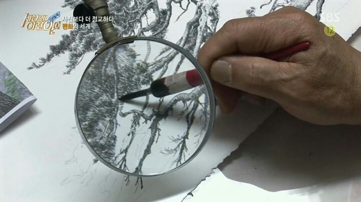 세상에 이런일이 73세 펜화그리는 할아버지 | 인스티즈