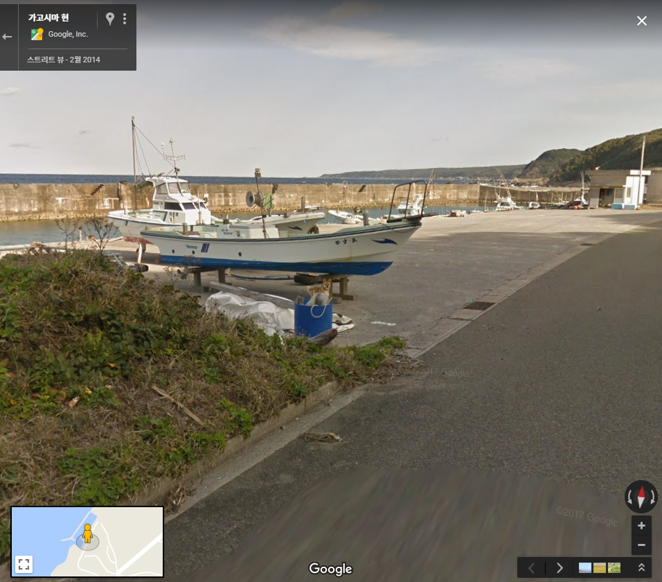 구글맵 스트리트뷰에 찍힌 댕댕이 | 인스티즈