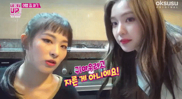 레드벨벳 리얼리티 슬기&아이린.gif | 인스티즈