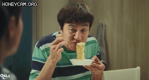 이광수 라면 먹방.GIF | 인스티즈