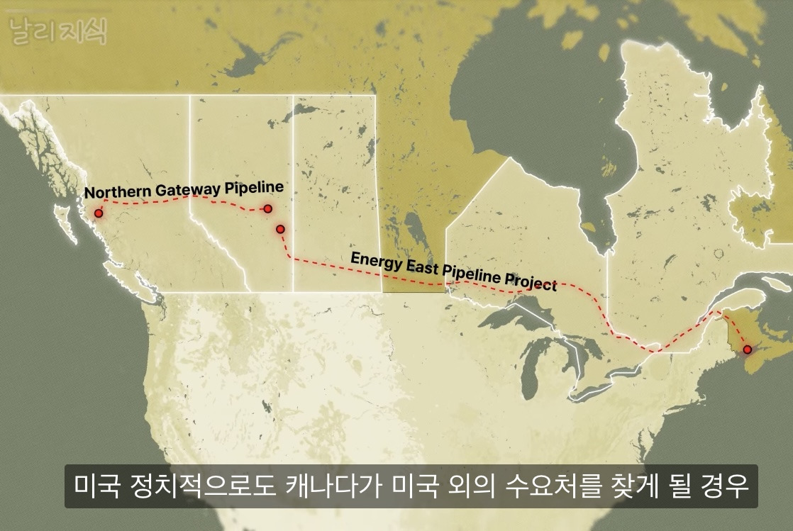 캐나다가 자국 석유의 81%를 미국에 줄수밖에 없는 이유 | 인스티즈