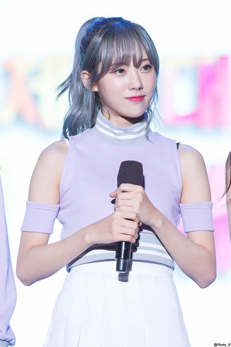 애쉬그래이머리가 잘어울리는 우주소녀 루다.jpgif | 인스티즈