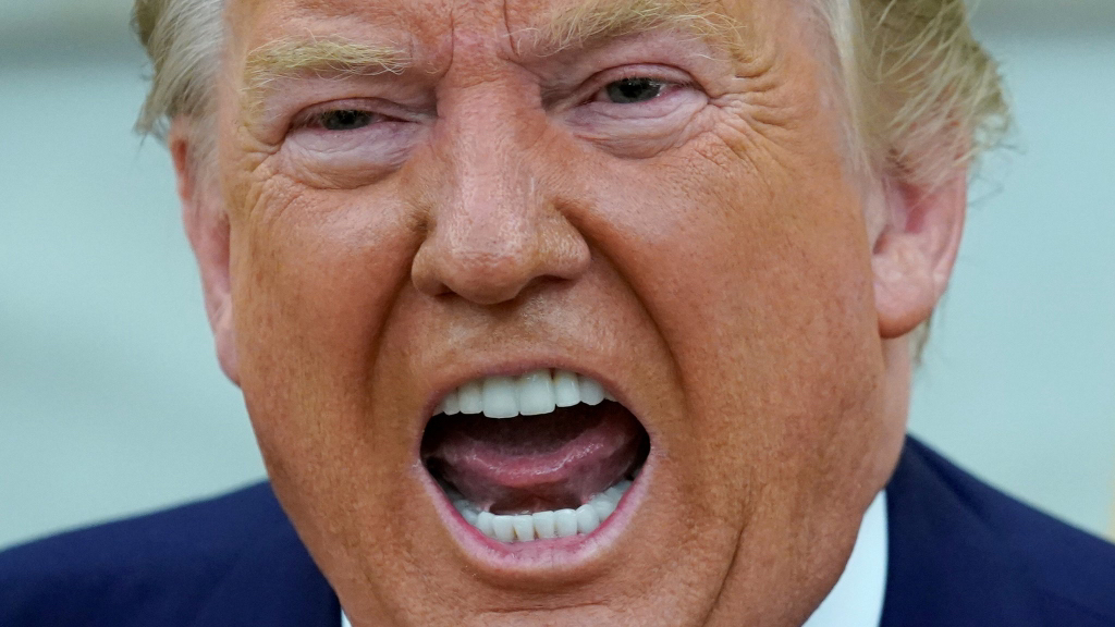 트럼프 화내는 모습.....jpg | 인스티즈