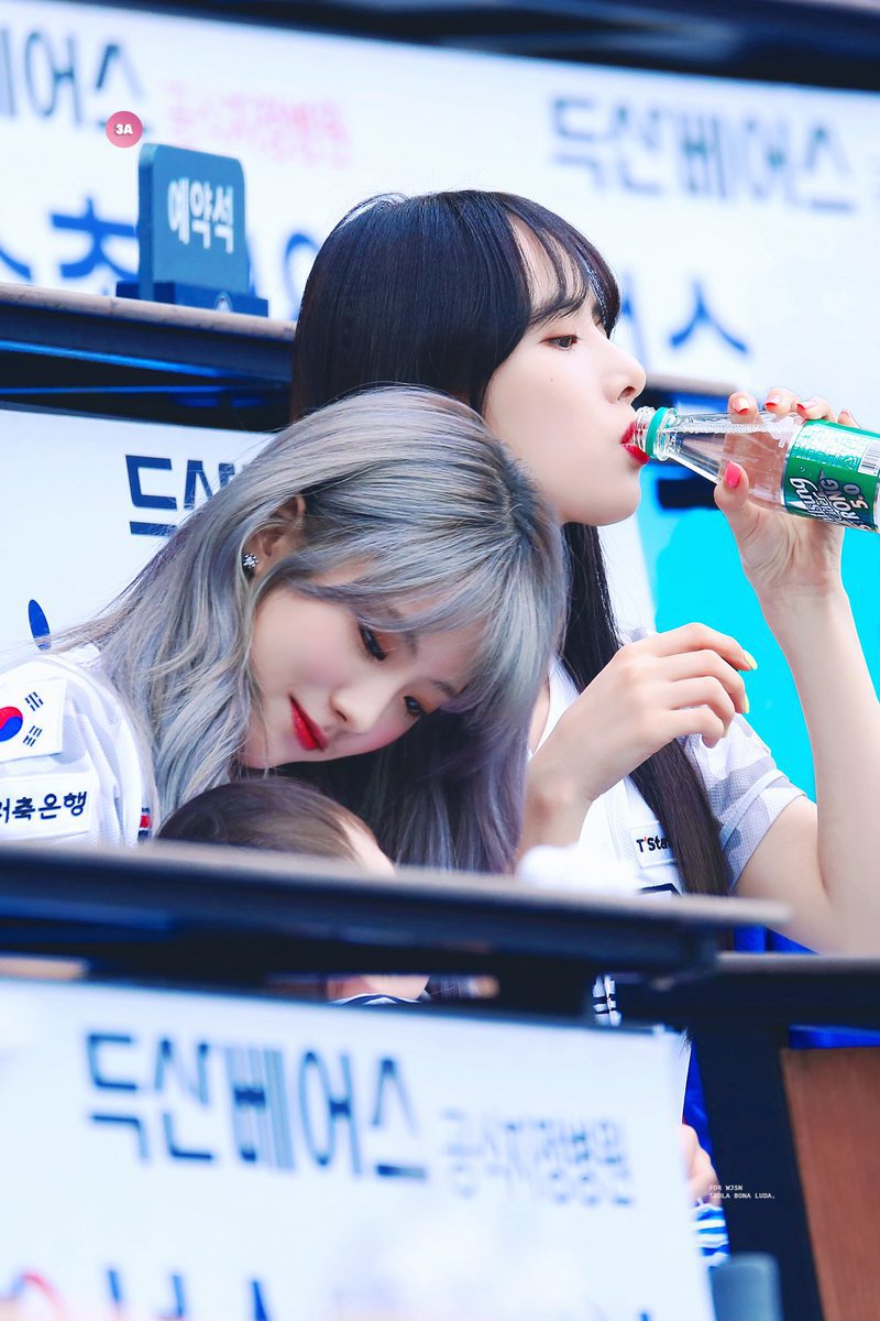 애쉬그래이머리가 잘어울리는 우주소녀 루다.jpgif | 인스티즈