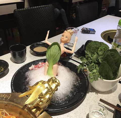 중국이 아니고 우리나라 바비인형 샤브샤브집 | 인스티즈