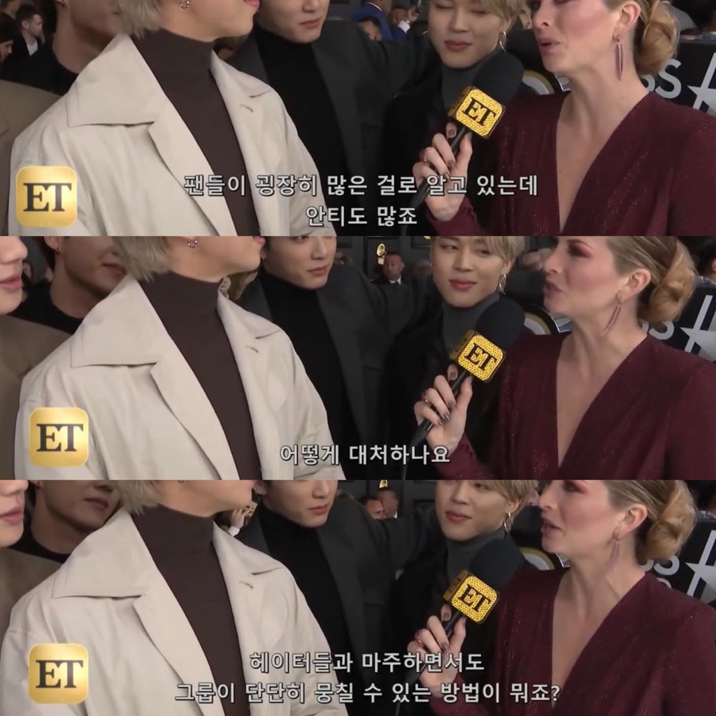 미국 인터뷰 중 어그로 끌릴만한 질문 철벽 차단하는 방탄 RM | 인스티즈