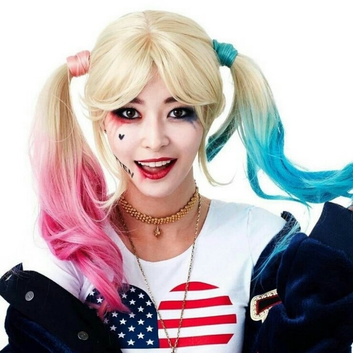 할리퀸 코스프레한 여자 연예인들.jpg | 인스티즈