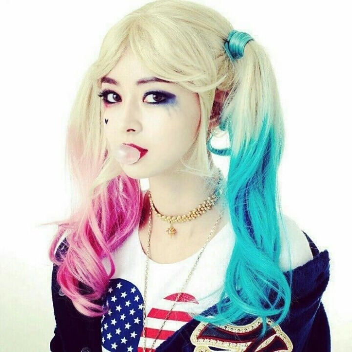 할리퀸 코스프레한 여자 연예인들.jpg | 인스티즈